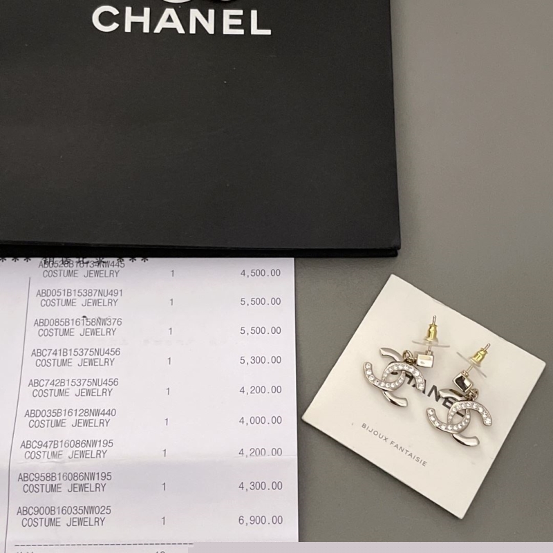 Ch*el earrings